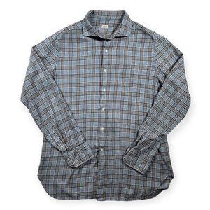 Alessandro Gherardi Cucita a Mano Hand Sewn‎ Italian Button Down Men's Large